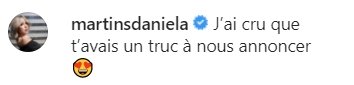 Commentaire d'une fan sur la photo de Amandine. | Photo : Instagram / famille.pellissard.tf1