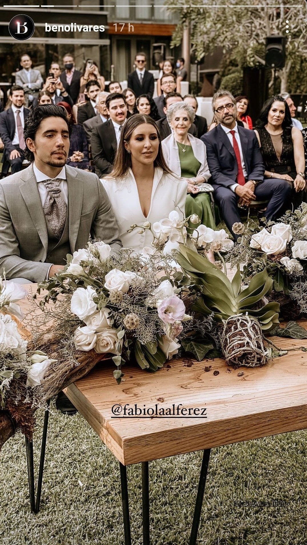Boda de Alex y Alexia. | Foto: Captura de pantalla/benolivares
