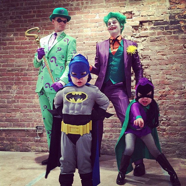 Neil Patrick Harris and his family from a post dated October 31, 2014. | Source: Instagram/nph