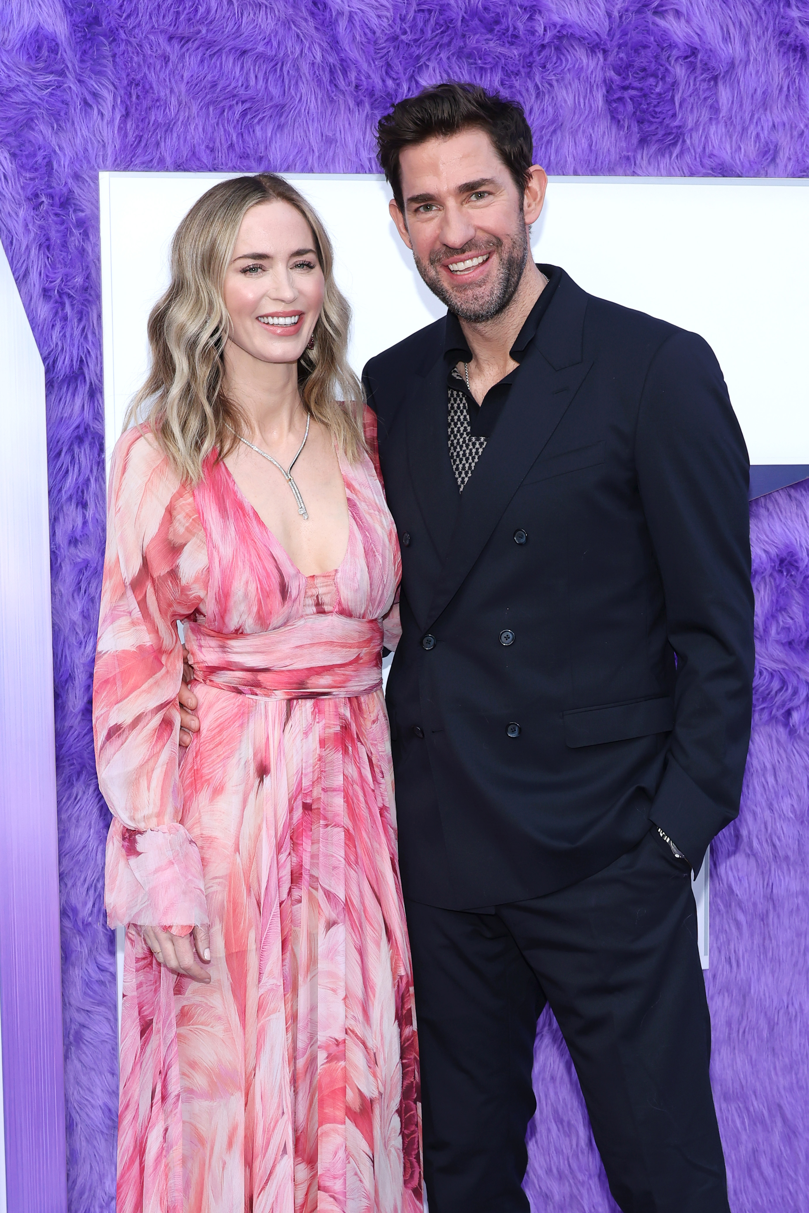 Emily Blunt and John Krasinski. | Source: Getty Images