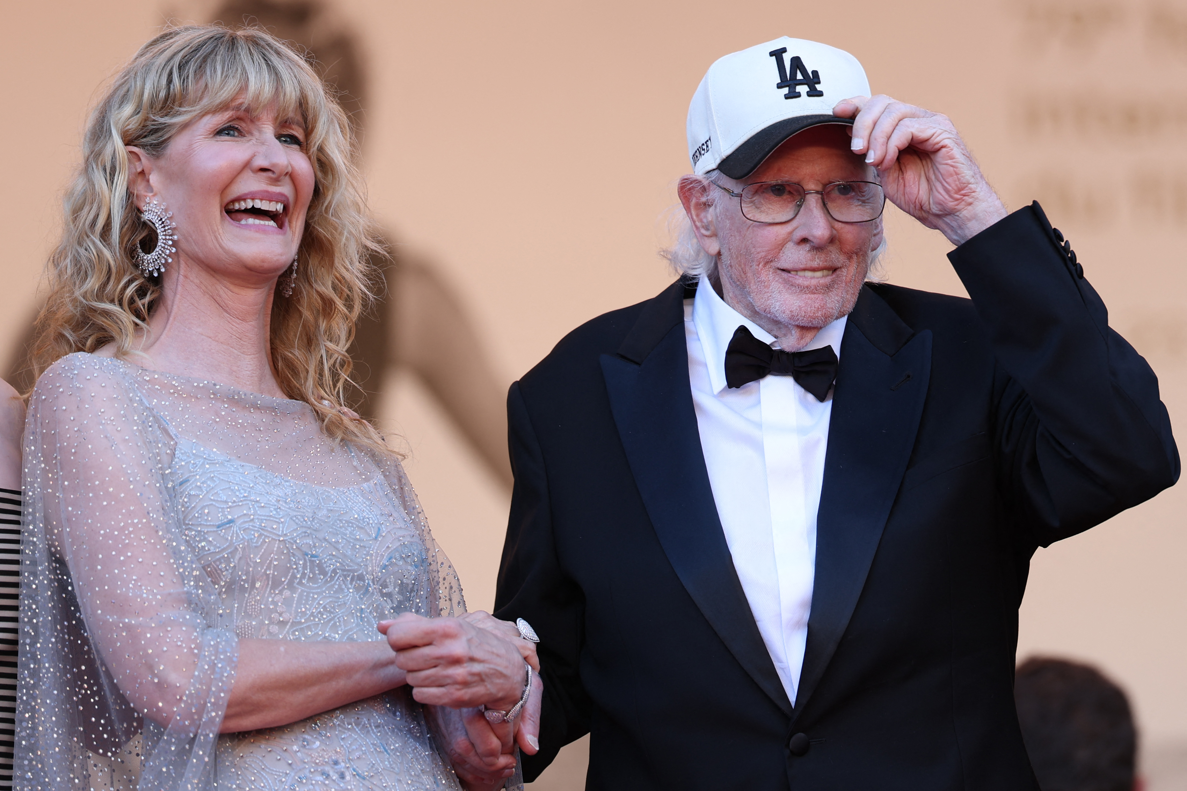 Actress Laura Dern and her father Bruce Dern at the 79th edition of the Cannes Film Festival in Cannes, southern France on May 20, 2026 | Source: Getty Images