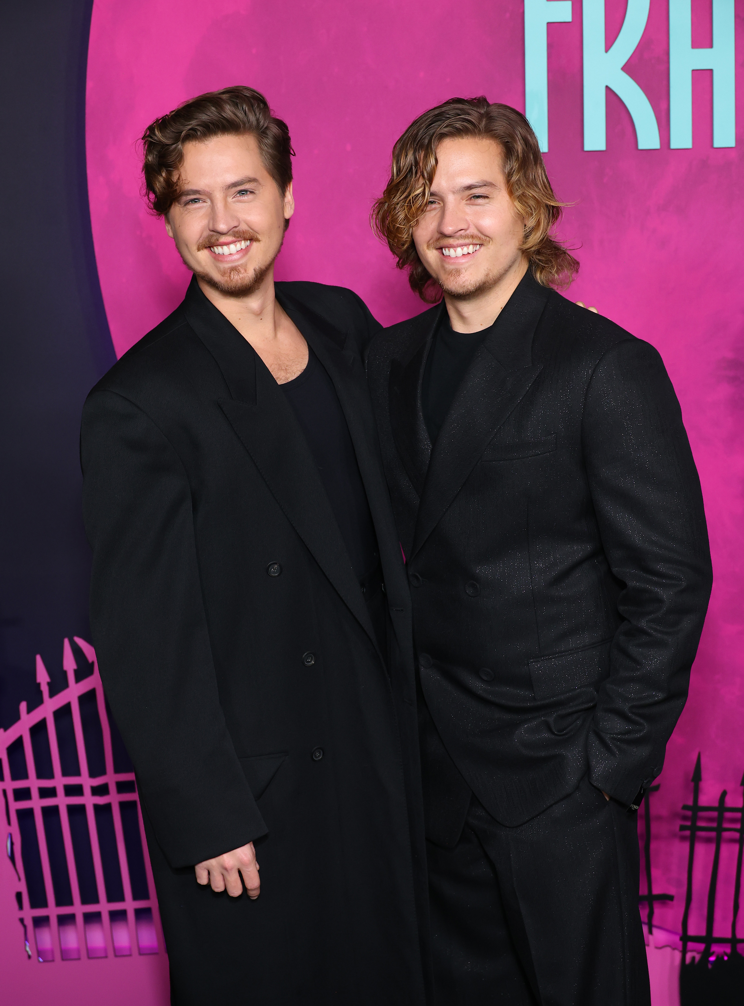 Cole and Dylan Sprouse at the special screening of "Lisa Frankenstein" on February 5, 2024 | Source: Getty Images