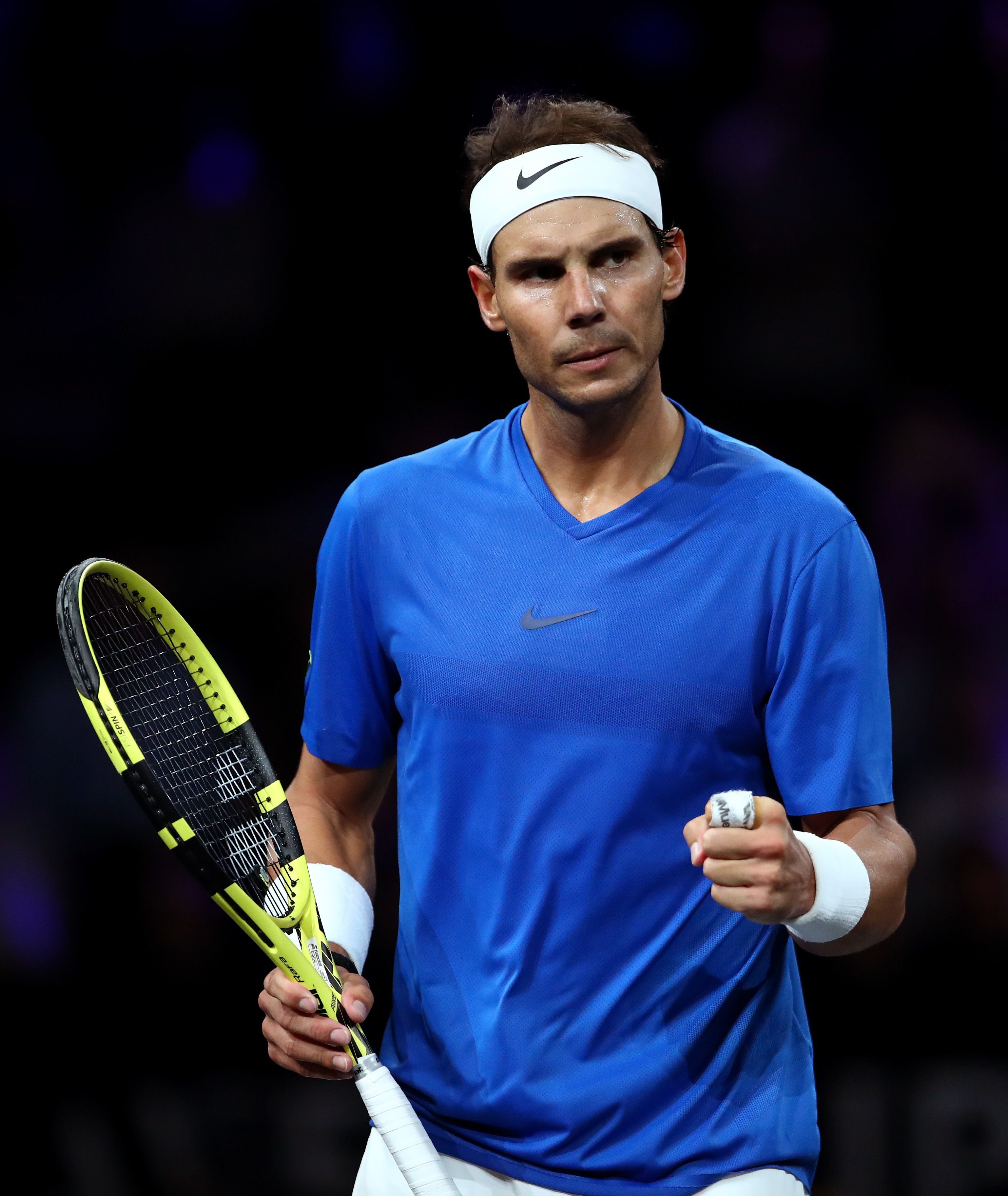 Rafael Nadal during Day Two of the Laver Cup 2019 at Palexpo on September 21, 2019 in Geneva, Switzerland. | Source: Getty Images