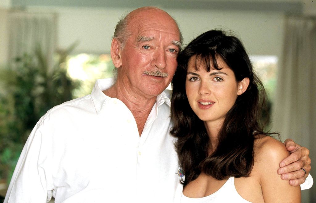 Eddie et Caroline Barclay à Saint-Tropez en 1991. l Source : Getty Images