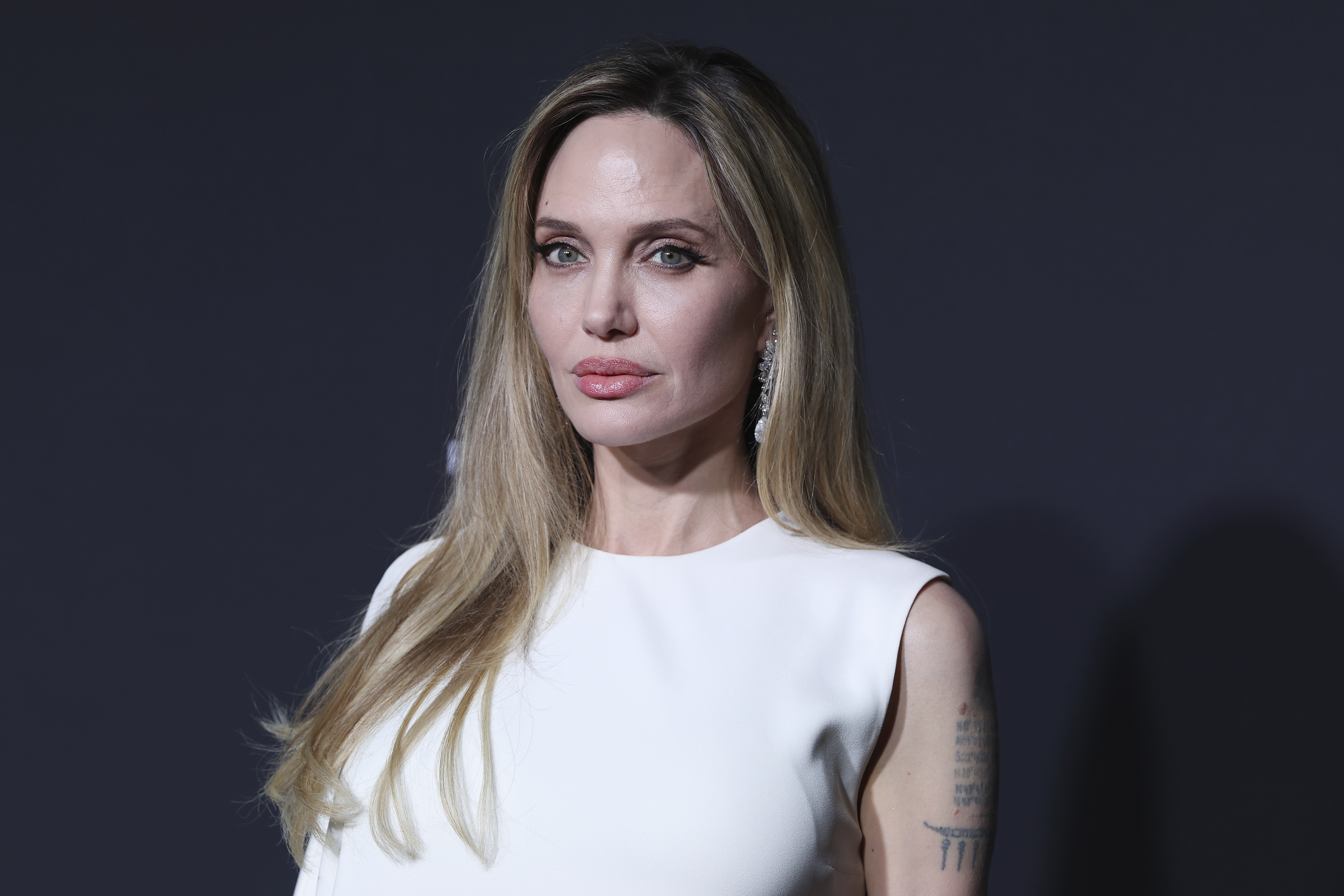 Angelina Jolie attends the Chopard Trophy photocall at the 78th Cannes Film Festival in France on May 16, 2025 | Source: Getty Images