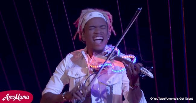 Violinist with severe nerve disease gives unforgettable performance on 'America's Got Talent'