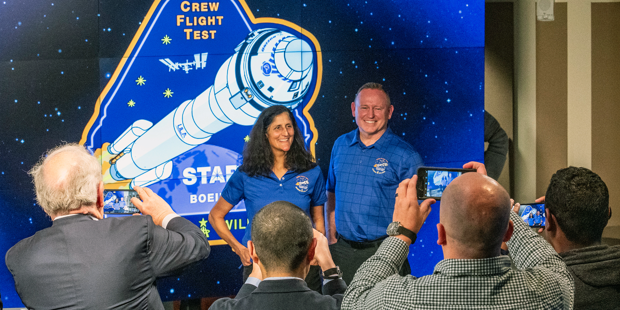 NASA astronauts Sunita "Suni" Williams and Barry "Butch" Wilmore | Source: Getty Images