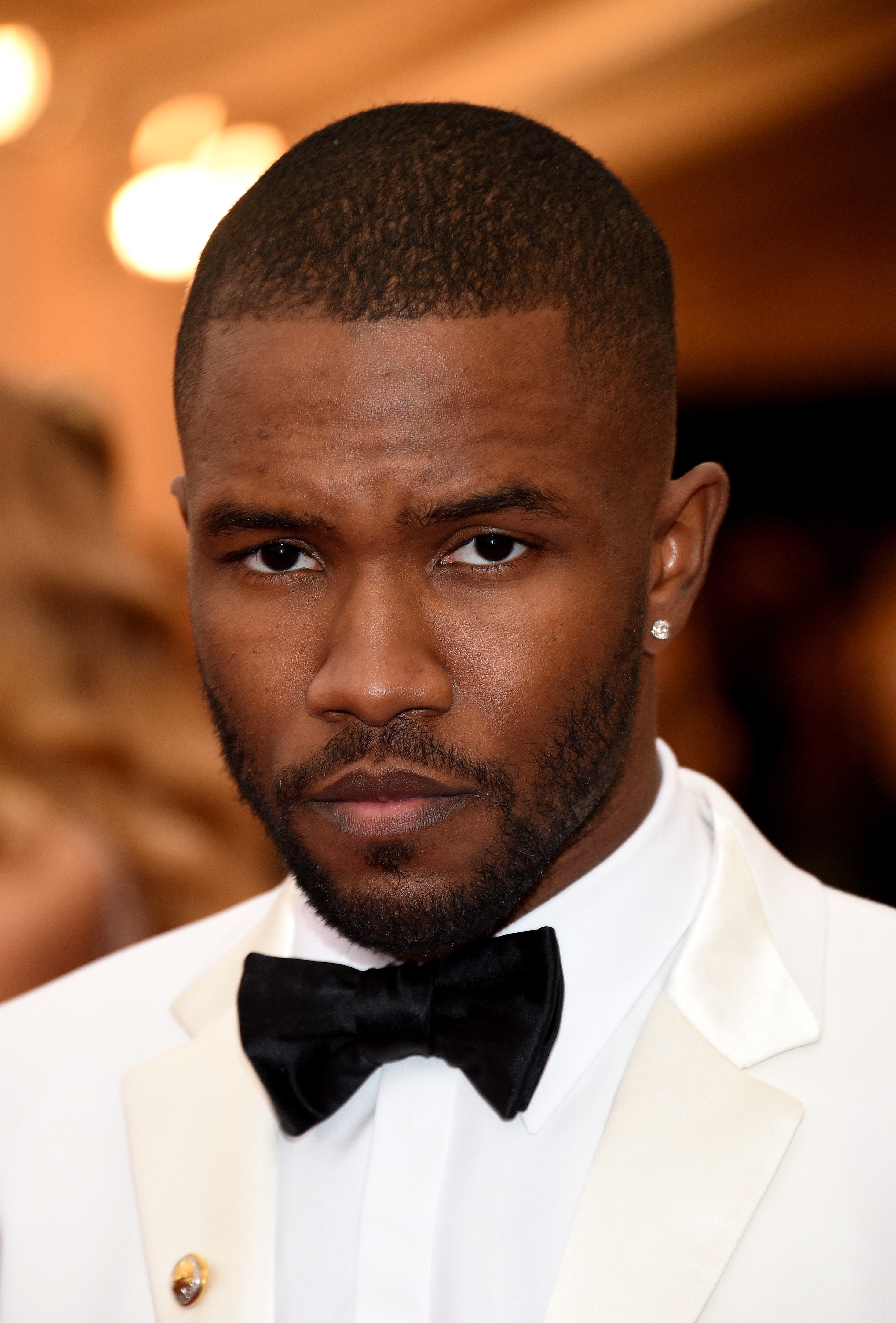 Frank Ocean is photographed at the "Charles James: Beyond Fashion" Costume Institute Gala at the Metropolitan Museum of Art on May 5, 2014, in New York City | Source: Getty Images