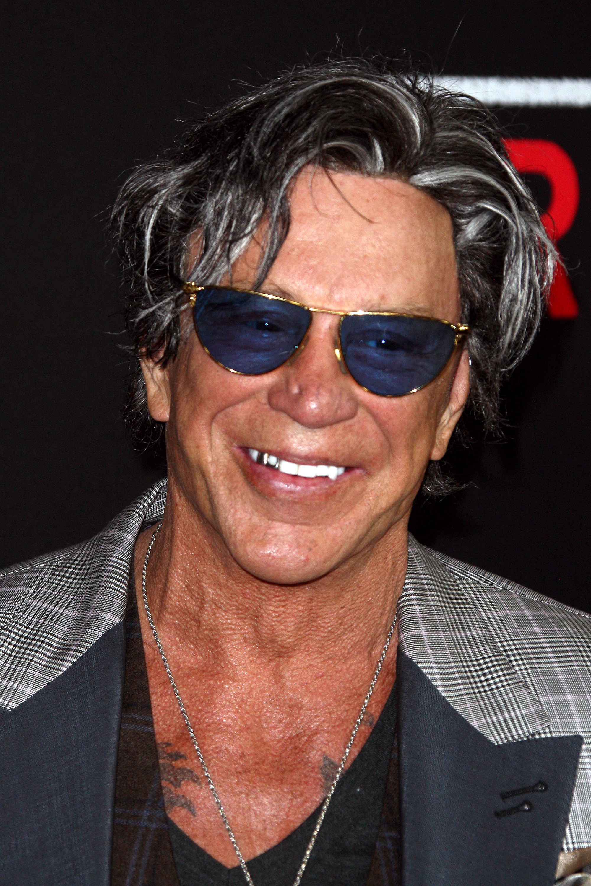 Mickey Rourke at the premiere of "Triple 9," 2016 | Source: Getty Images