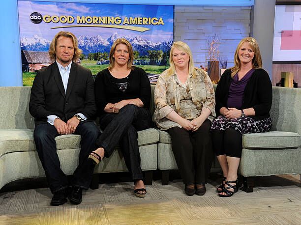  Meri Brown, Janelle Brown, Kody Brown, Christine Brown and Robyn Brown on "Good Morning America" | Getty Images
