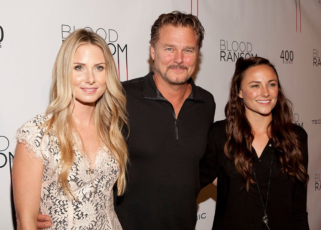 Vanessa Evigan, Greg Evigan y Briana Evigan asisten al estreno de "Blood Ransom" en Los Ángeles el 28 de octubre de 2014. | Foto: Getty Images
