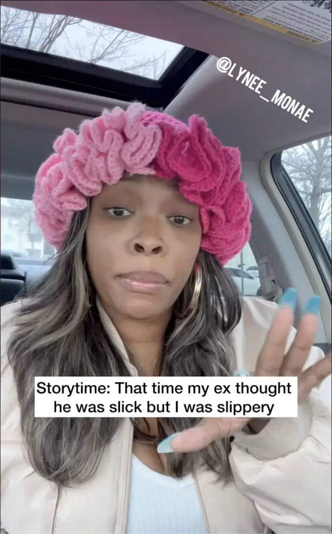 Lynee Monae details how she caught her boyfriend cheating and the way she handled the situation | Source: TikTok/@lynee_monae