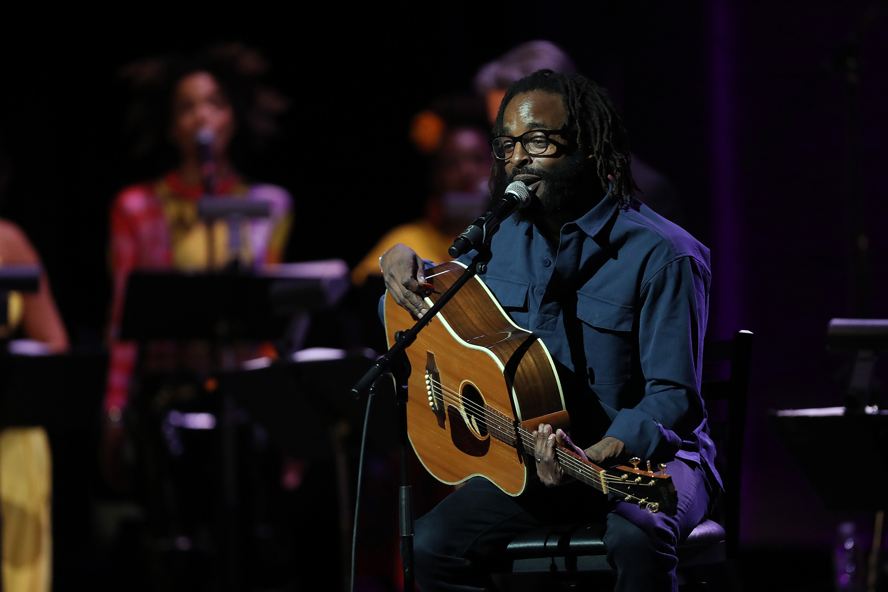 John Forté performs during City Winery Presents: Harry Belafonte’s 93rd Birthday Celebration at the Apollo Theater in New York City on March 1, 2020 | Source: Getty Images