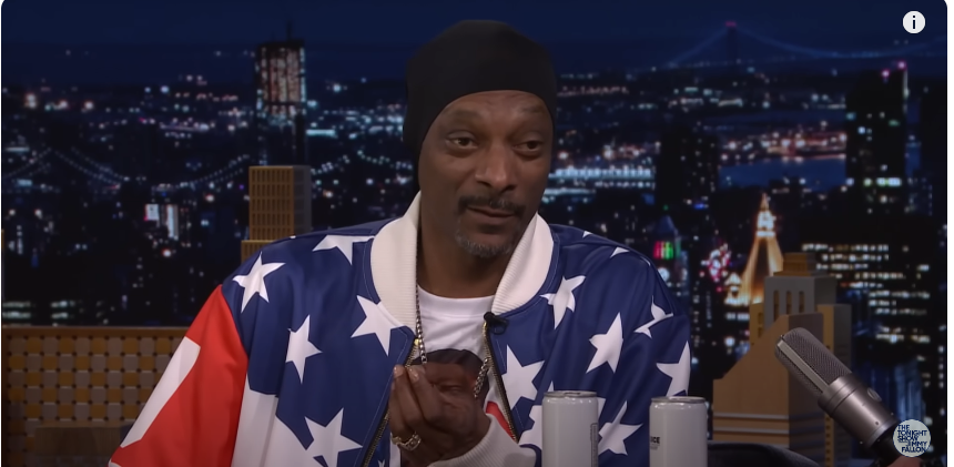 A photo of Snoop Dogg on "The Tonight Show Starring Jimmy Fallon" taken from a video posted on May 14, 2024 | Source: YouTube/@fallontonight