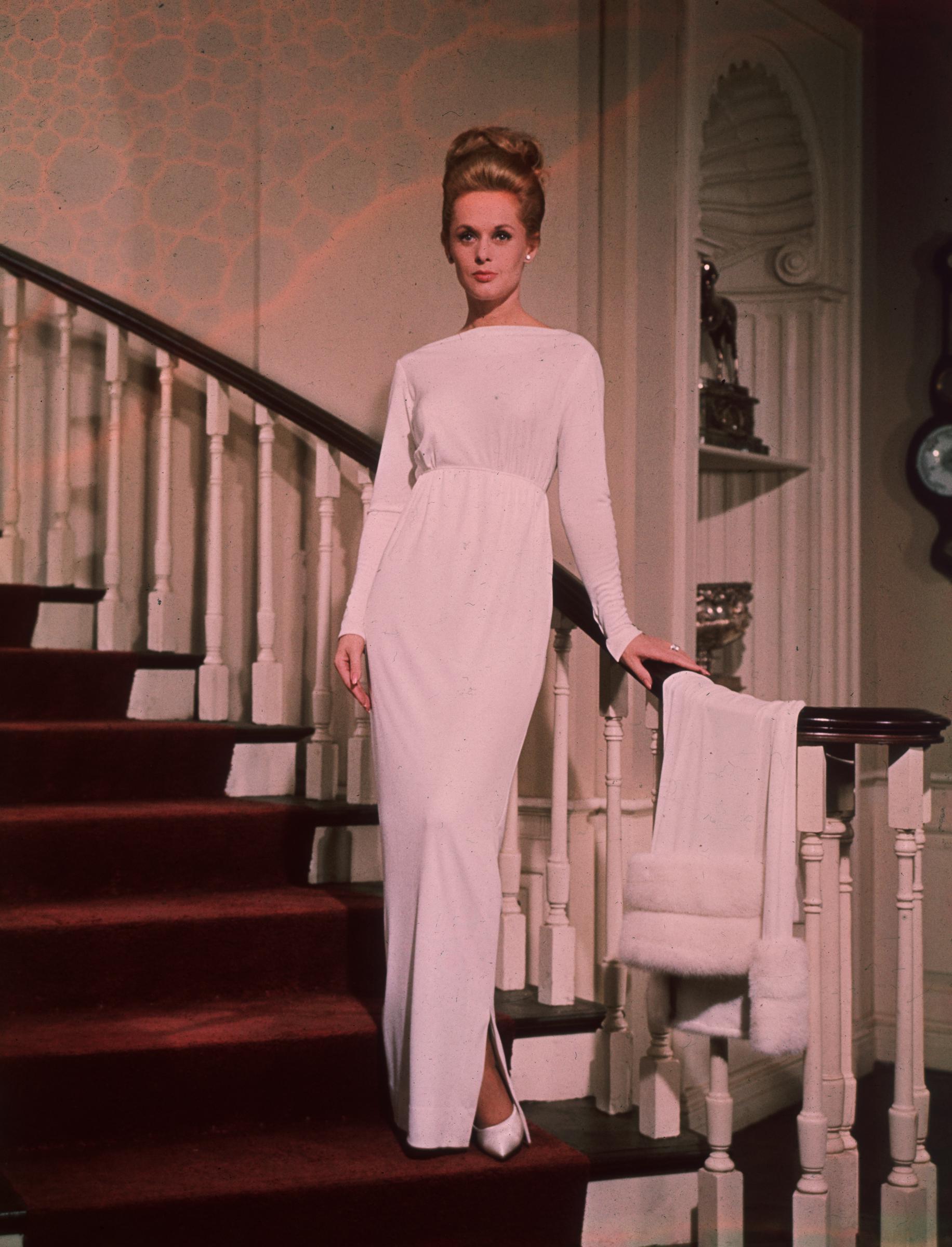 Tippi Hedren stars in the Hitchcock film "Marnie" in 1964. | Source: Getty Images