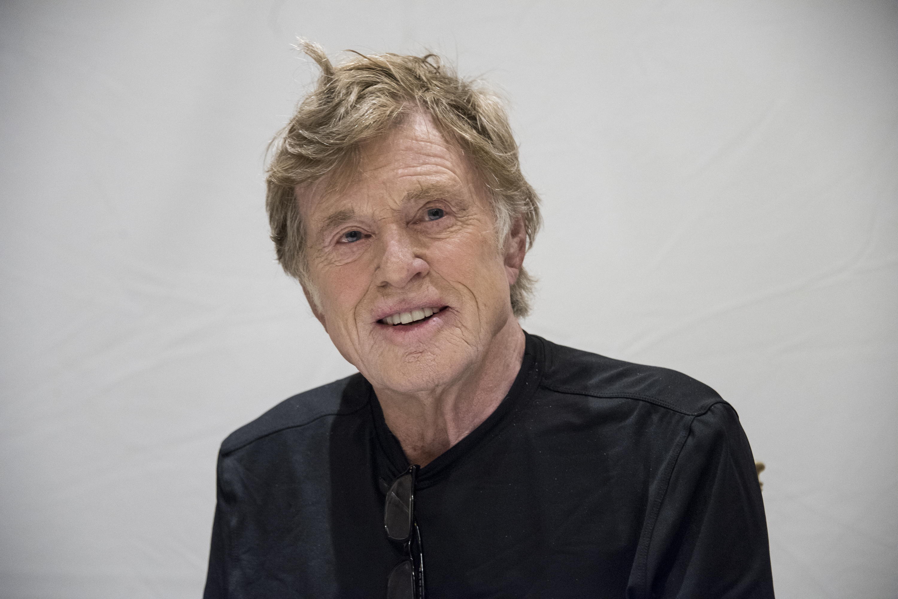 Robert Redford is at "The Old Man & the Gun" Press Conference at the Fairmont Royal York Hotel in Toronto, Canada on September 9, 2018 | Source: Getty Images