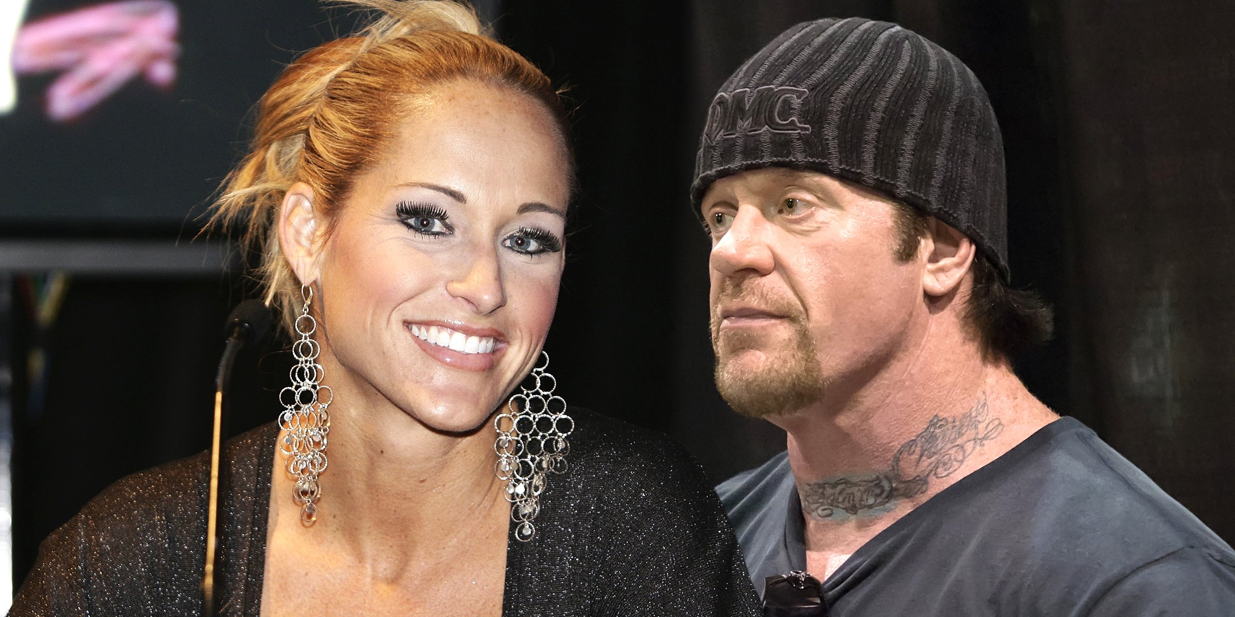 Michelle McCool and The Undertaker. | Source: Getty Images