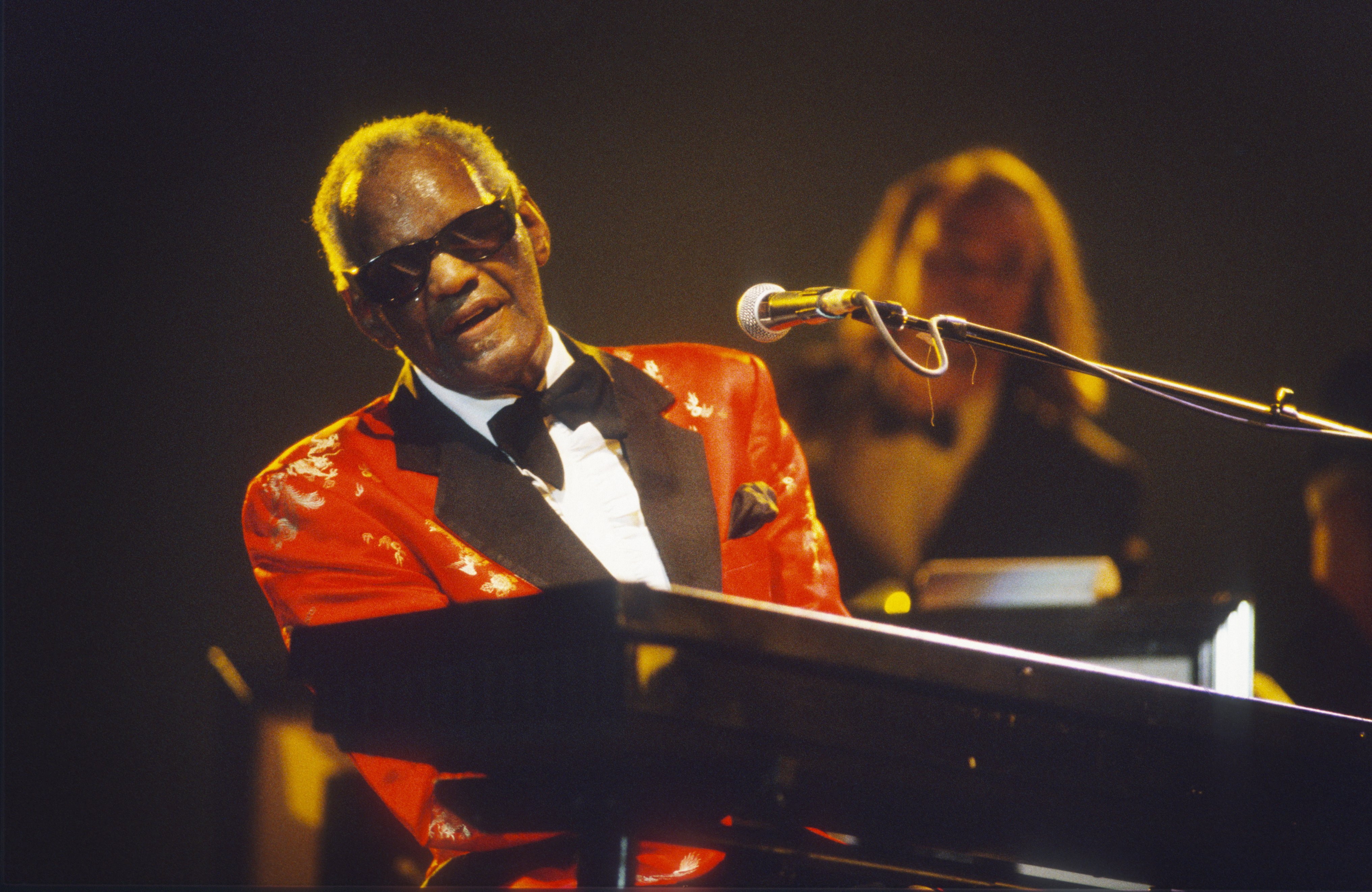 Ray Charles during the Rhythm 'n' Blues Festival at Peer, Belgium circa July 1994. | Source: Getty Images