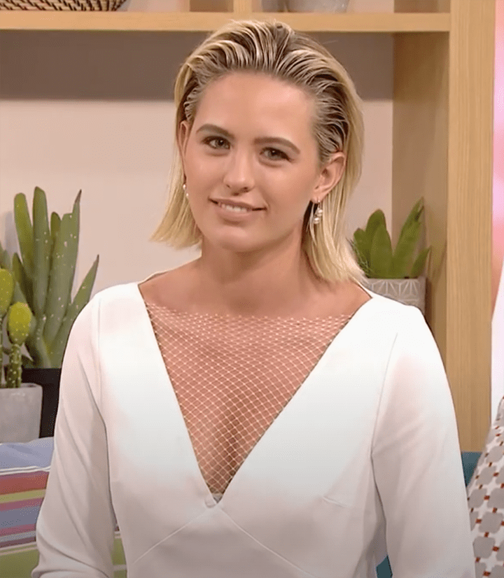 Jesinta Franklin visiting "The House of Wellness" in Sydney, Australia, in March 2018. I Image: YouTube/ The House of Wellness.