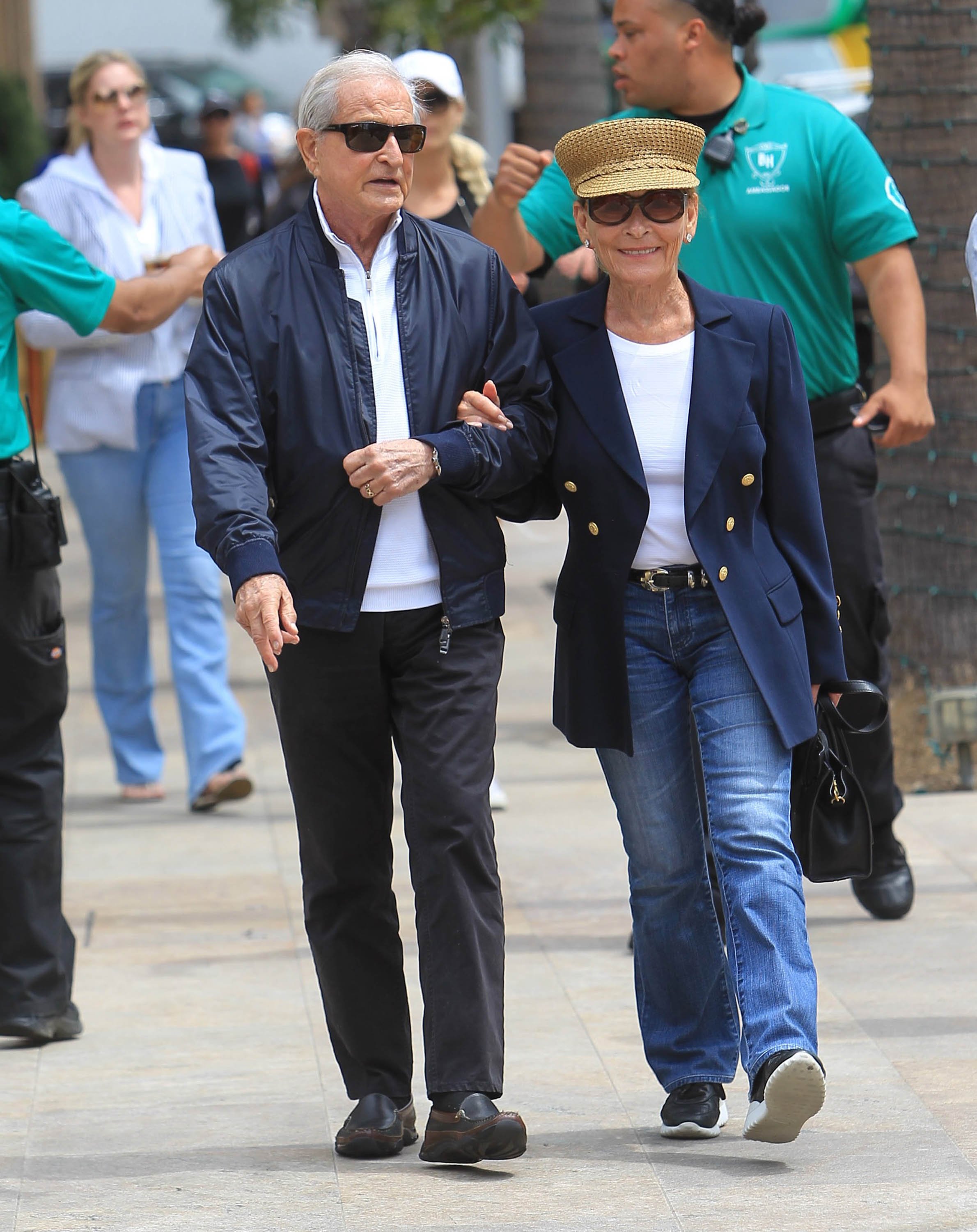 Judy Sheindlin and Jerry Sheindlin are seen on May 2, 2019 in Los Angeles, California | Source: Getty Images