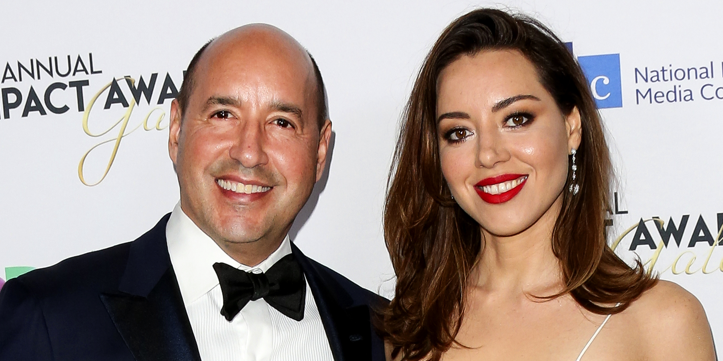 Aubrey Plaza and Her Father David | Source: Getty Images