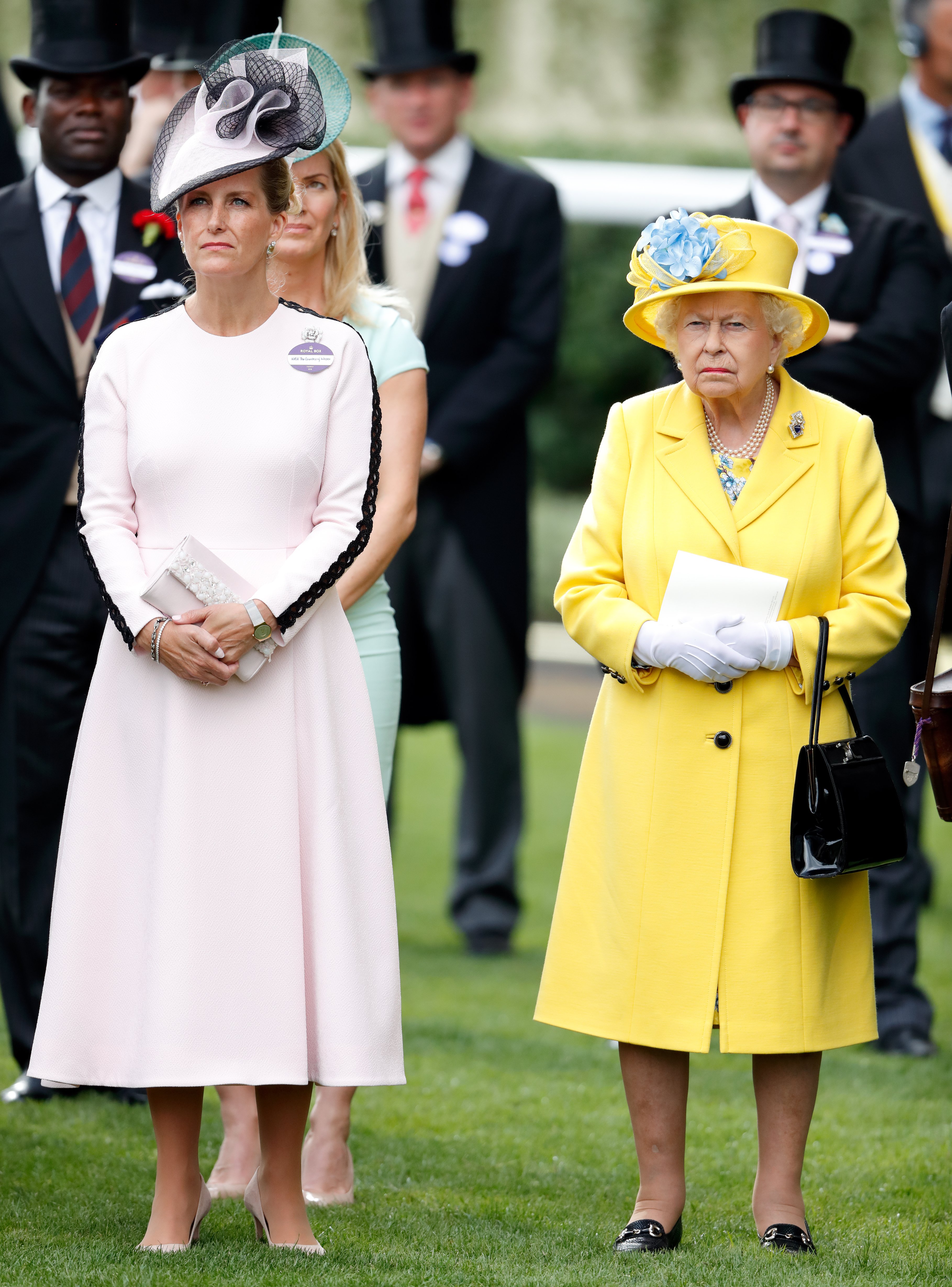 Queen Elizabeth and Sophie Wessex in Ascot, England in 2018. | Source: Getty Images