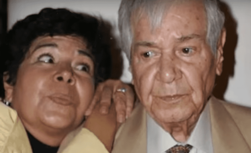 Los comediantes Pompín Iglesias e Isabel Martínez “La Tarabilla”. | Foto: YouTube/MULTIMEDIOS