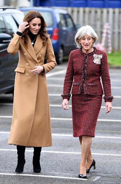 Kate Middleton at Ely and Caerau Children's Centre on January 22, 2020 in Cardiff, Wales. | Photo: Getty Images