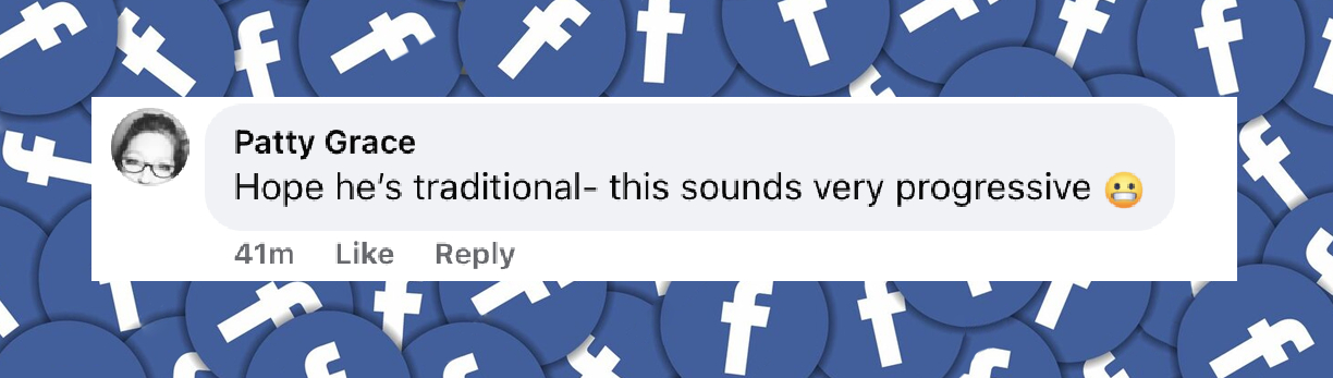 A netizen's comment on Pope Leo XIV's speech at St. Peter's Basilica in Vatican City, Rome, Italy, on May 8, 2025 | Source: Facebook/ABC News