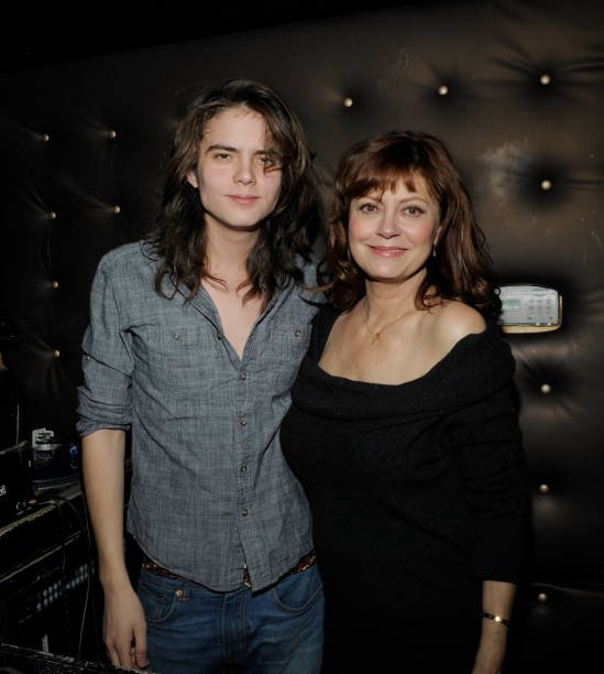 Actress Susan Sarandon and her son Miles Robbins attend the grand opening of The Scarlet on March 9, 2012 in New York City | Photo: Getty Images