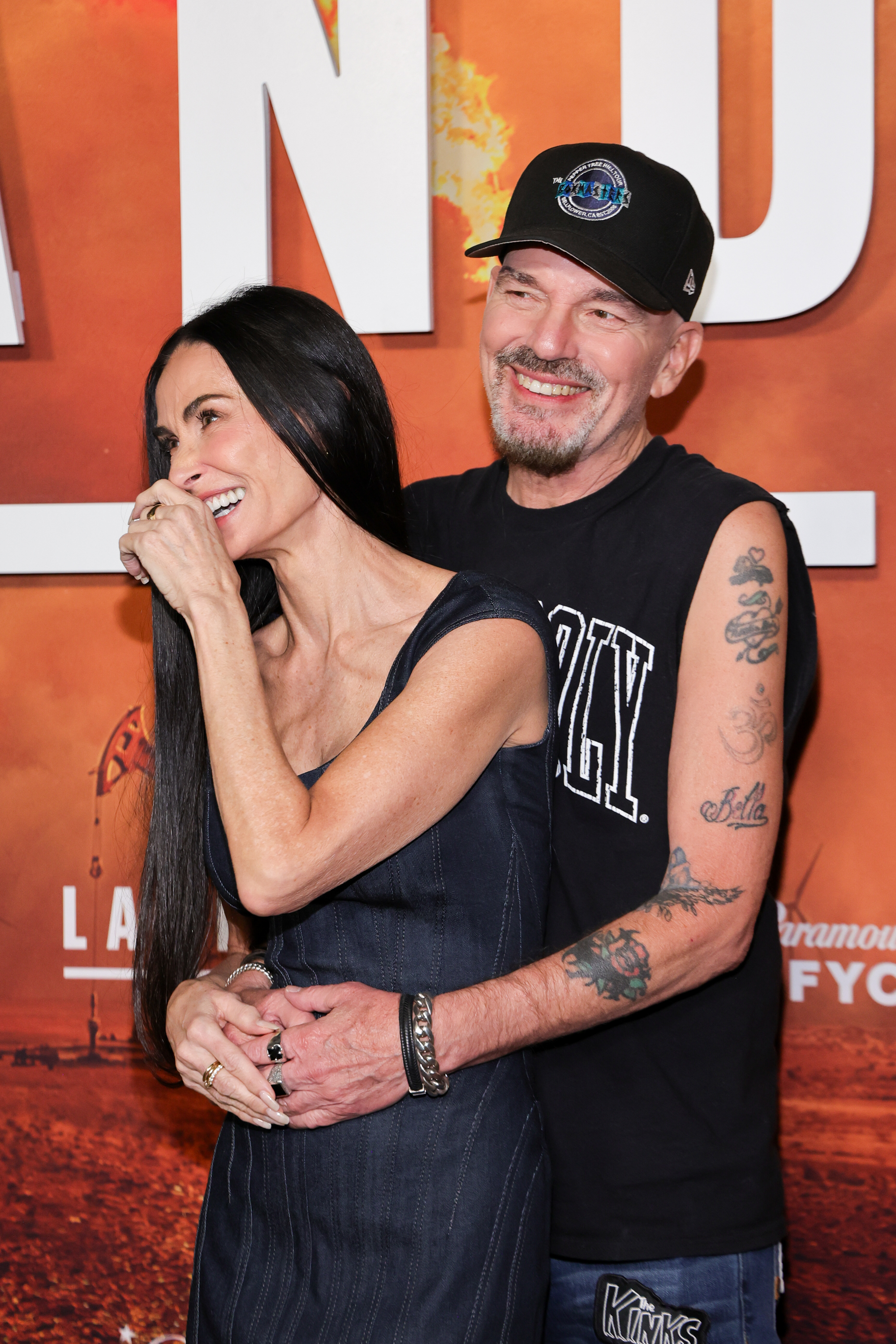 Demi Moore and Billy Bob Thornton are seen at the screening of Paramount+'s "Landman" Season 2 at the Academy Museum of Motion Pictures, Ted Mann Theater on October 30, 2025, in Los Angeles, California. | Source: Getty Images