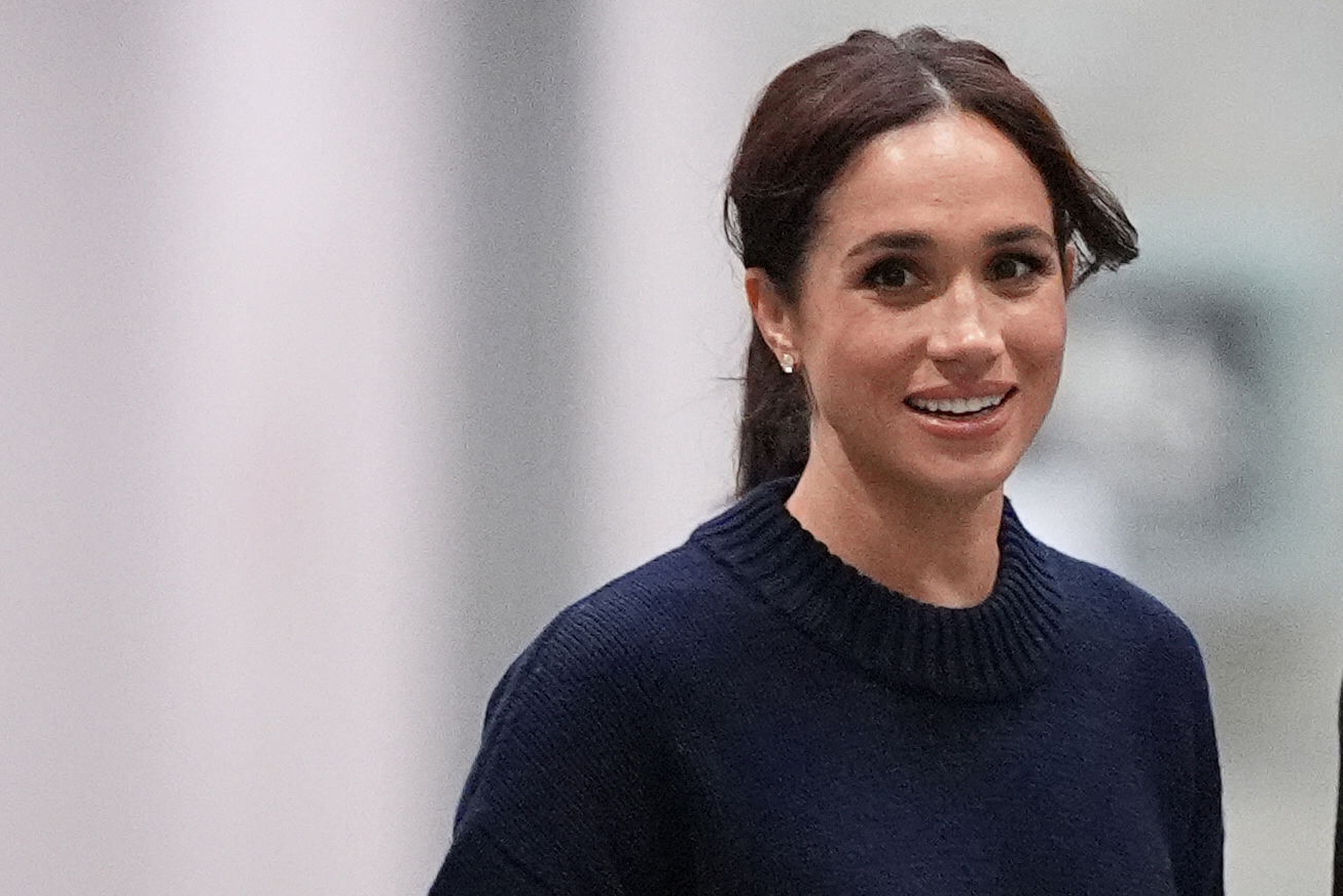 The Duchess of Sussex departs following the USA v Israel Wheelchair Basketball final in the Vancouver Convention Centre (VCC) during the 2025 Invictus Games in Vancouver, Canada, on February 9, 2025 | Source: Getty Images