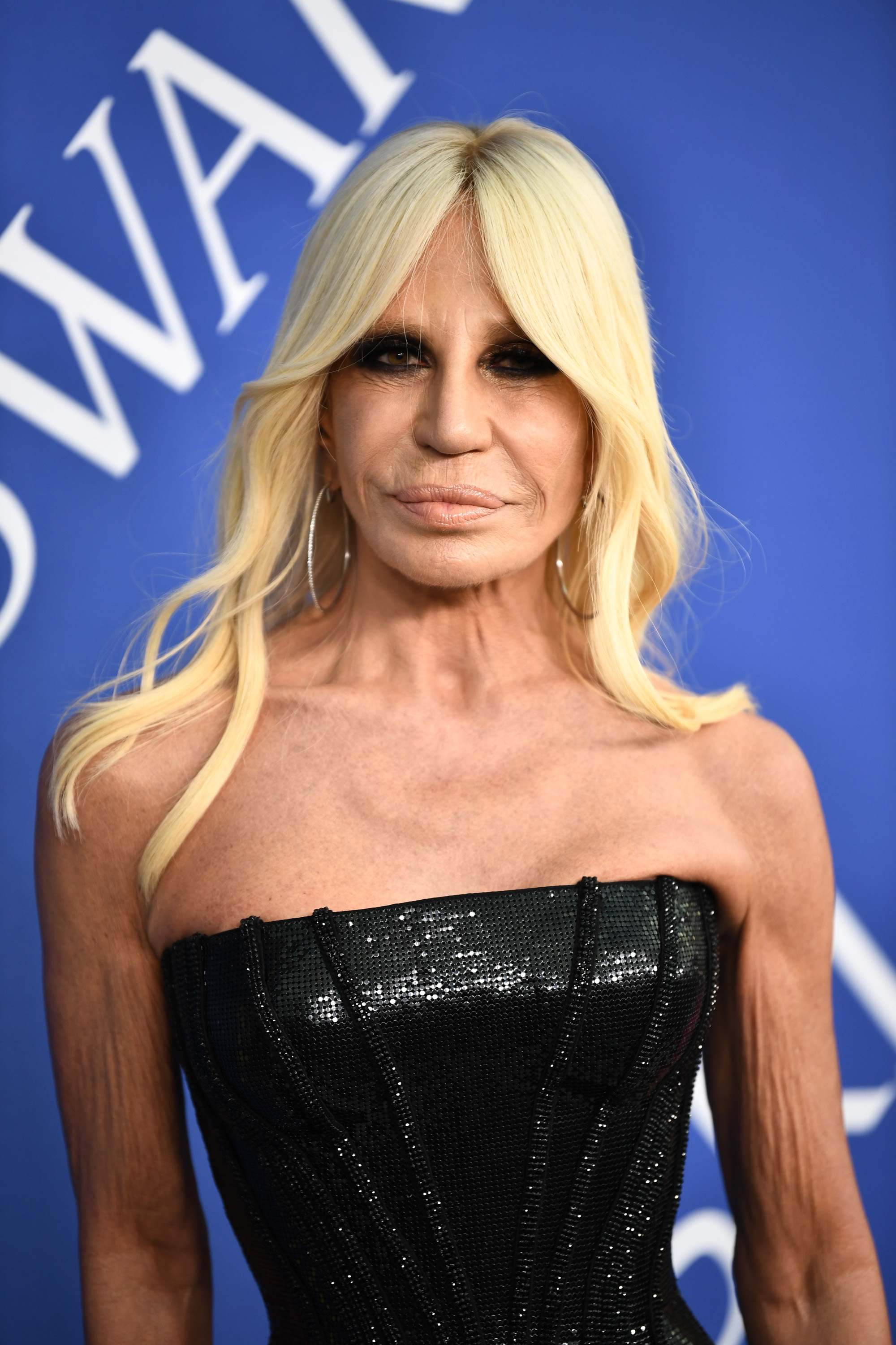 Donatella Versace attends the CFDA Fashion Awards on June 4, 2018, in New York City. | Source: Getty Images