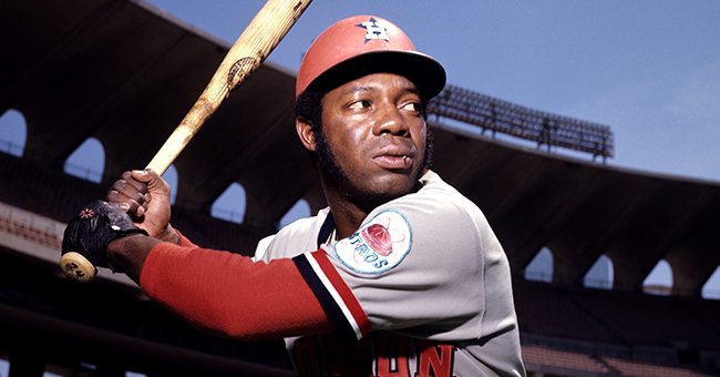 Outfielder Jimmy Wynn, of the Houston Astros, poses for a portrait prior to a game in May, 1972 against the St. Louis Cardinals in St. Louis, Missouri | Photo: Getty Images