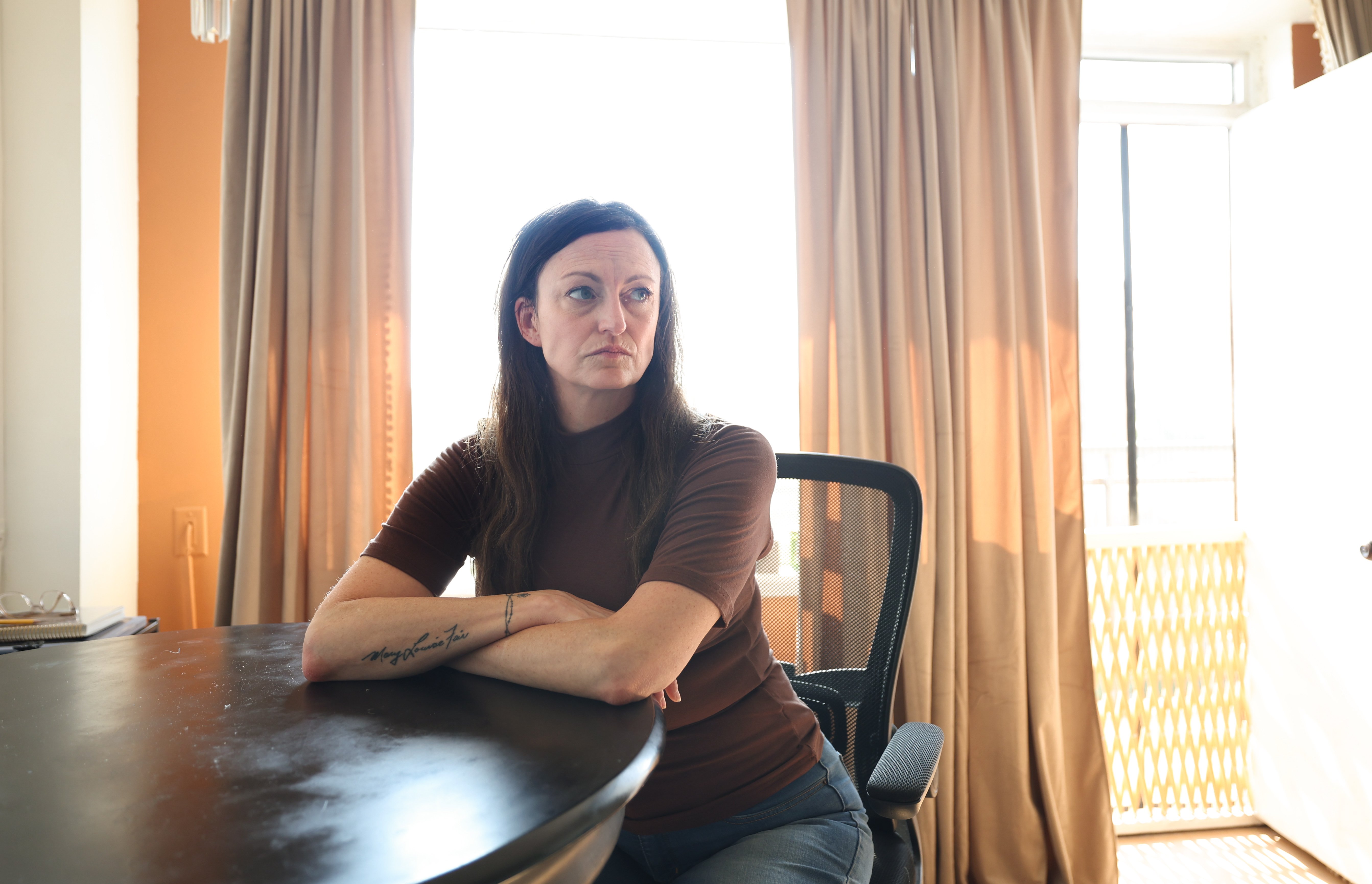 Claire Brosseau is seen in her home in the Yonge and Davisville area on June 27, 2025 | Source: Getty Images
