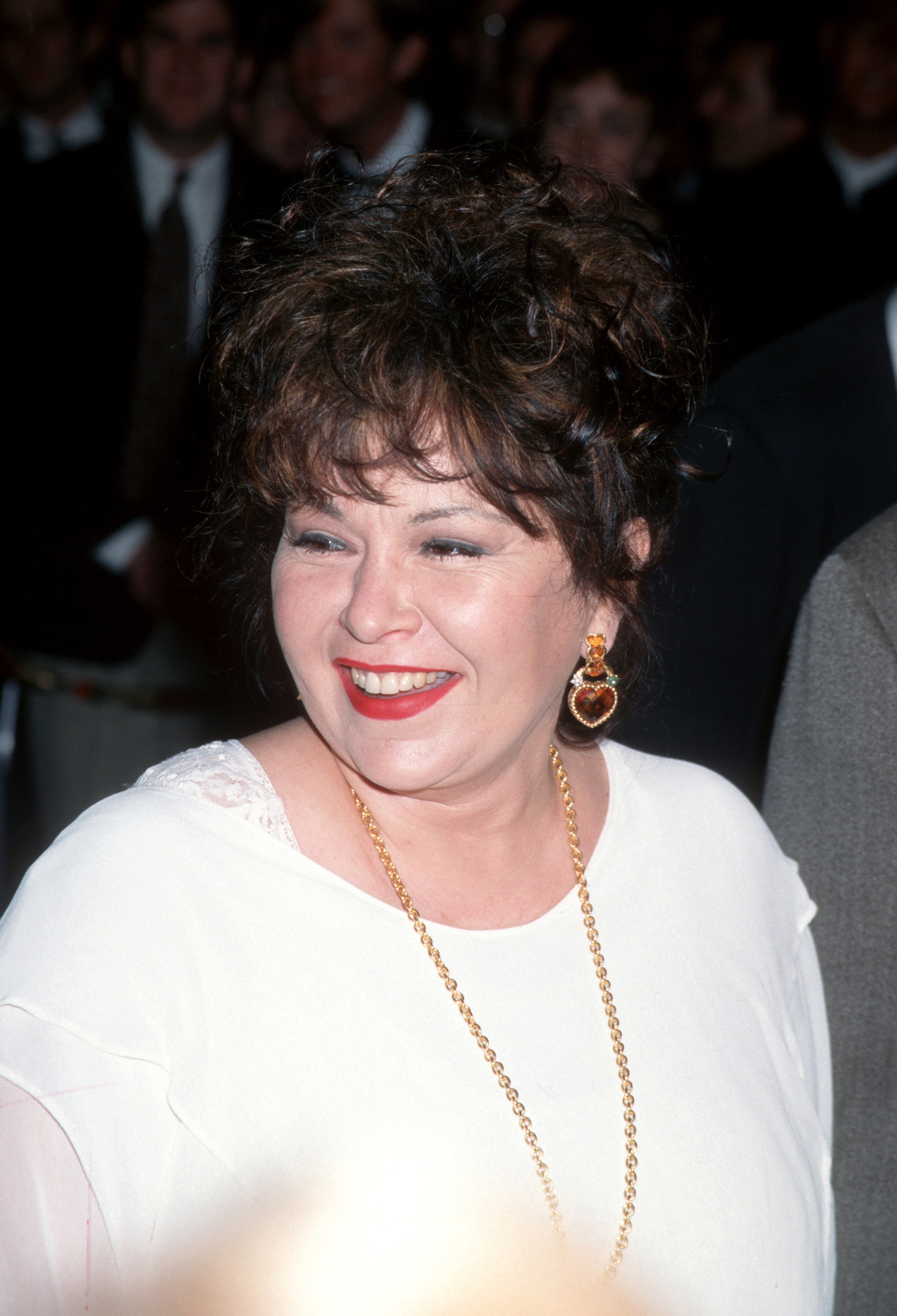 Actress Roseanne Barr during the 6th Annual GLAAD Media Awards at Century Plaza Hotel on March 12, 1995 in Century City, California | Source: Getty Images