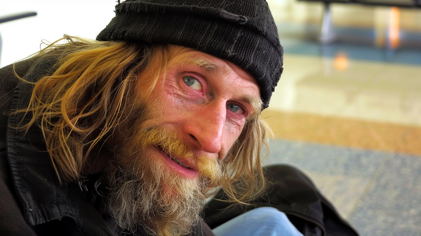 Homeless man | Source: Midjourney