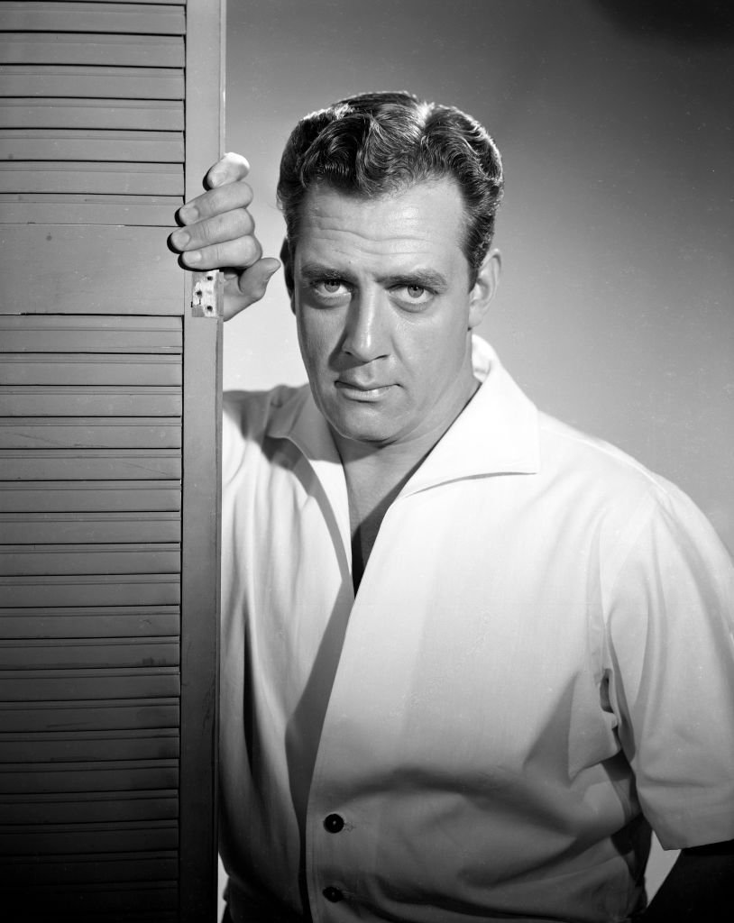 Raymond Burr's portrait of "Perry Mason" list on January 1, 1957, Los Angeles |  Photo: Getty Images