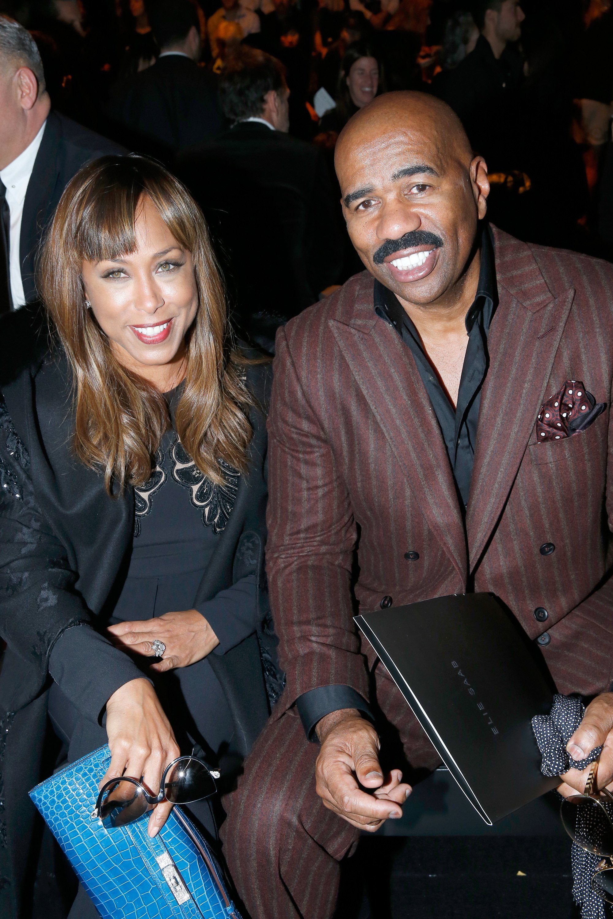 Steve Harvey Lovingly Teaches Grandson BJ How to Ride a Bike