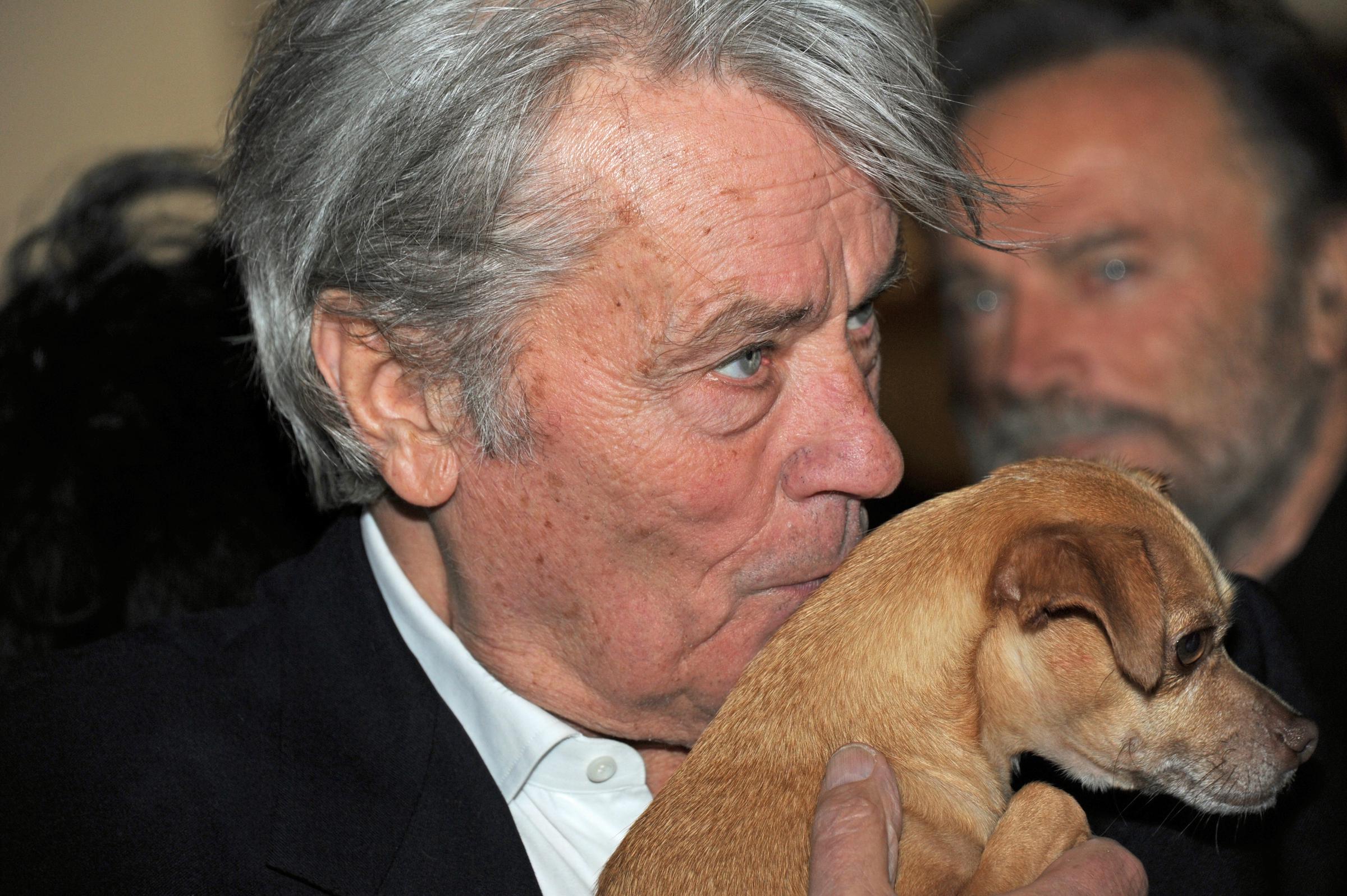 Alain Delon in Austria on November 11, 2014. | Source: Getty Images