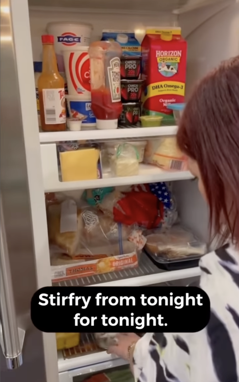 Carnie Wilson shows off what is in her fridge in a post dated December 3, 2024 | Source: Instagram/girlflip/carnie68