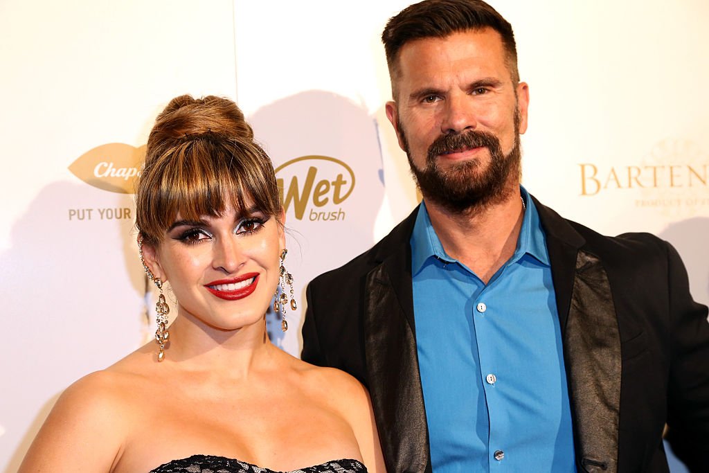 Shawna Craig and Lorenzo Lamas attend the OK! 2015 Pre GRAMMY Party at Lure on February 5, 2015 | Photo: Getty Images