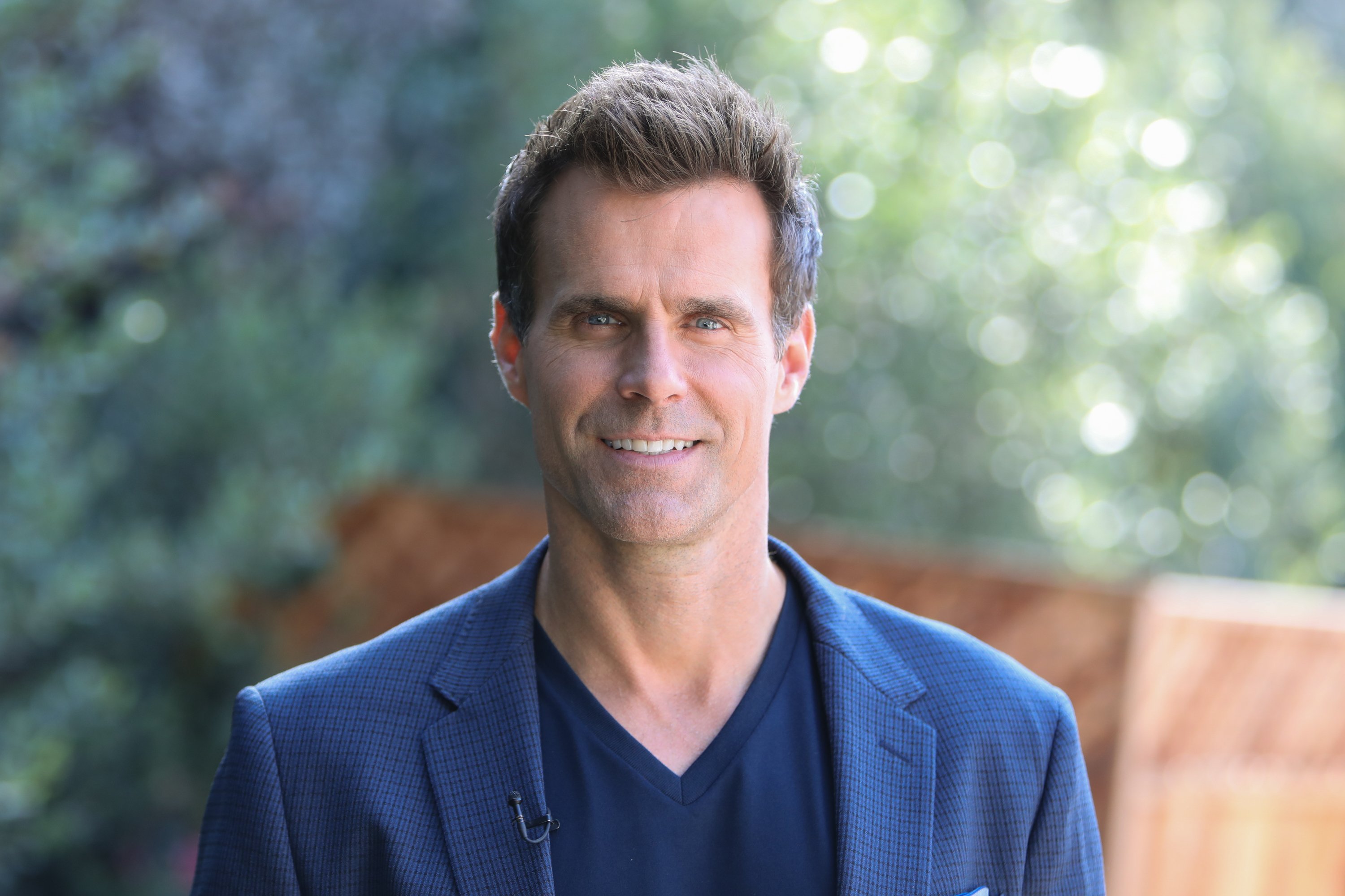 Cameron Mathison on the set of Hallmark's "Home & Family" at Universal Studios Hollywood on October 30, 2018  | Photo: GettyImages