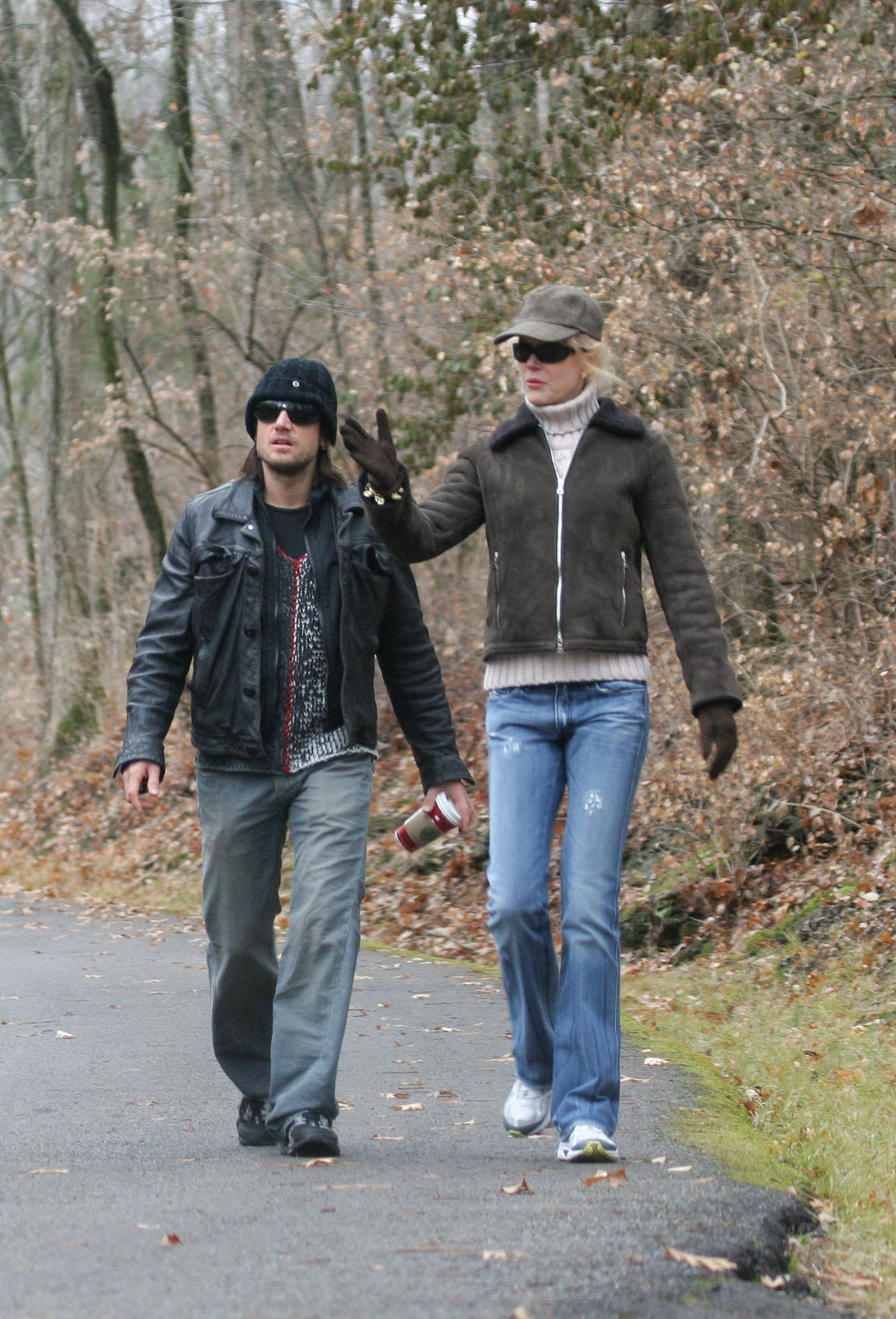 Keith Urban and Nicole Kidman are seen in Nashvillle, Tennessee, on December 25, 2005. | Source: Getty Images