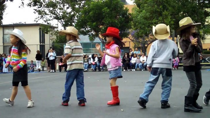 Tiny Cowboys And Cowgirls Steal The Show With Adorable Line Dance To Achy Breaky Heart