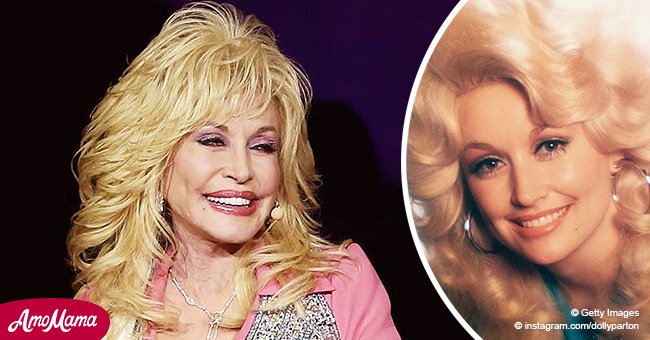 Dolly Parton Shares Throwback Pic of Herself with Big Blonde Hair ...