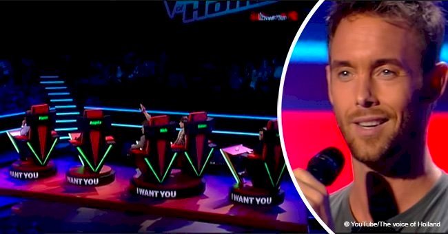 After only 5 words, 'The Voice' contestant made all the judges turn their chairs