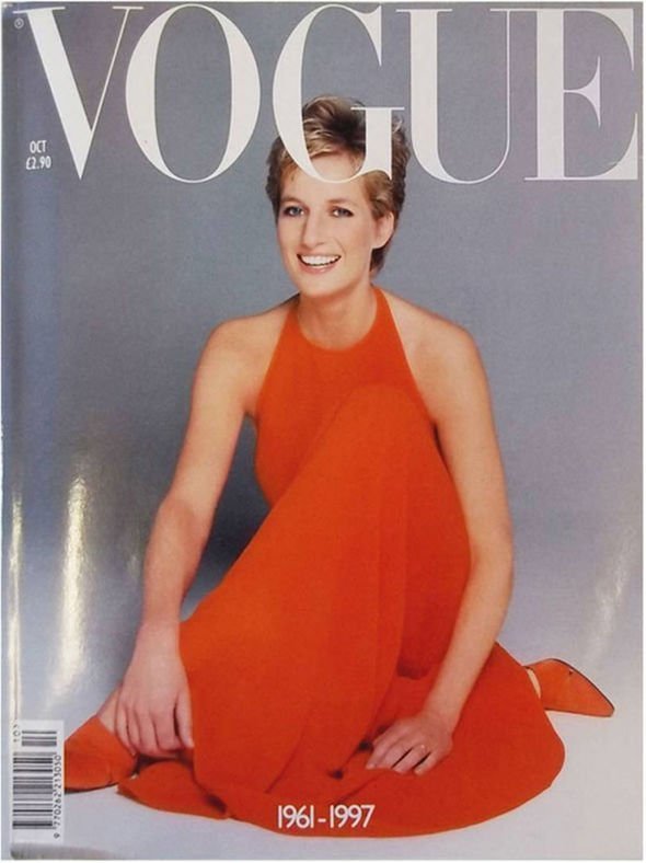 Princess Diana's iconic Vogue cover. | Photo: Vogue