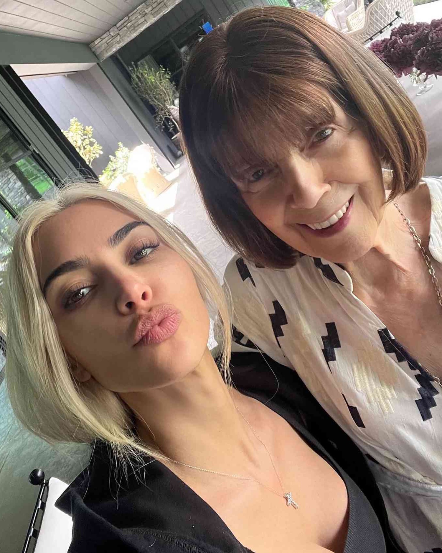 Kim used to sit on the floor of MJ's boutique counting money while singing rhymes about making cash. The shop was a true family affair, though the original San Diego location eventually closed its doors. | Source: Instagram/kimkardashian
