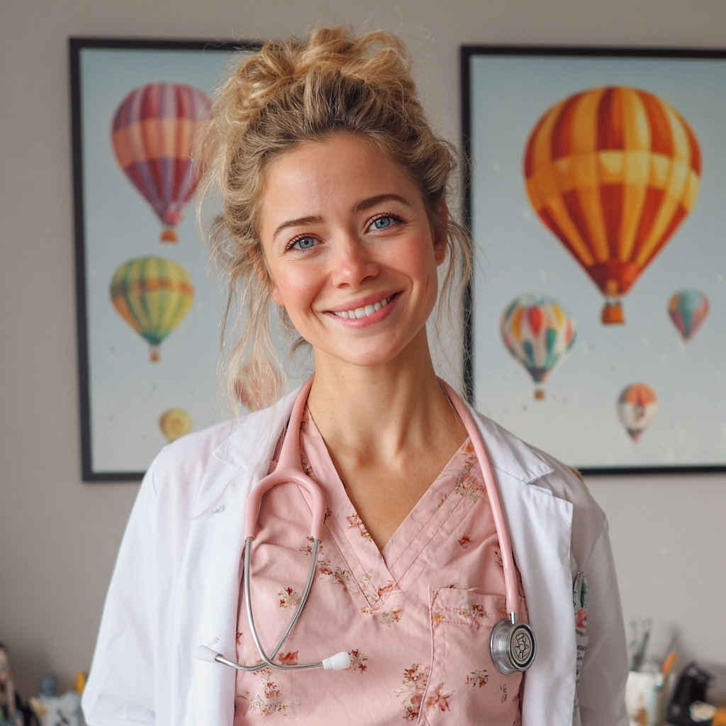 A smiling doctor | Source: Midjourney